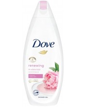 Dove Подхранващ душ гел Renewing Peony and Rose Oil, 250 ml -1