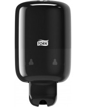 Дозатор за течен сапун Tork - Mini Skincare, S2, 11.4 х 11.2 х 21.1 cm, черен