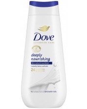 Dove Advanced Care Душ гел Deeply Nourishing, 225 ml -1