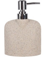 Дозатор за течен сапун Inter Ceramic - Амелия, 10.9 x 16 cm, бежов