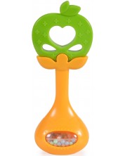 Дрънкалка Moni Toys - Ябълка -1