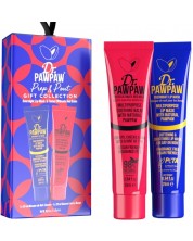 Dr. Pawpaw Комплект Prep and Pout - Нощна маска и Балсам за устни, Ultimate Red, 2 x 25 ml -1