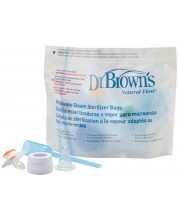 Торбички за парна стерилизация в микровълнова Dr. Brown's, 5 броя -1