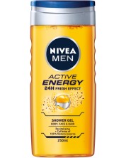 Nivea Men Душ гел Active Energy, 250 ml