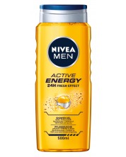 Nivea Men Душ гел Active Energy, 500 ml -1