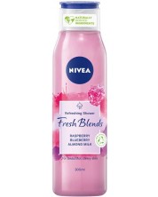 Nivea Fresh Blends Душ гел, Raspberry, 300 ml -1