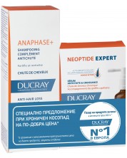Ducray Neoptide Expert & Anaphase+ Комплект - Серум и Шампоан против косопад, 100 + 200 ml (Лимитирано) -1