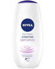 Nivea Душ гел Crème Sensitive, 250 ml -1