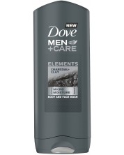 Dove Men+Care Душ гел Charcoal + Clay, 250 ml