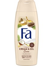 Fa Cream & Oil Душ гел, какаово масло и кокос, 250 ml -1
