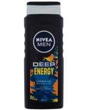 Nivea Men Душ гел Deep Energy, 500 ml