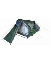 Двуместна палатка Hannah - Rider 2, зелена -1