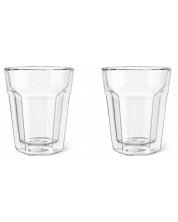 Двустенни стъклени чаши Leopold Vienna - 2 бр, 220 ml