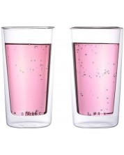 Двустенни стъклени чаши Faubourg - 2 броя, 350 ml -1