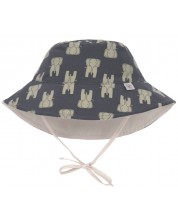 Двулицева слънцезащитна шапка Lassig - Splash & Fun, Elephant, размер 50/51, 19-36 м