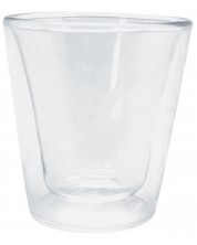 Двустенни стъклени чаши Nerthus - 100 ml, 2 броя -1