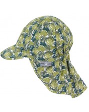 Двулицева шапка с UV 50+ защита Sterntaler - С козирка и платка, 55 cm, 4-6 години