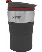 Двустенна термочаша Nerthus  - Черна, 250 ml