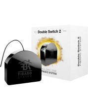 Двойно смарт реле FIBARO - Double Switch 2 FGS-223, черно