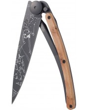Джобен нож Deejo Juniper Wood - Ski, 37 g -1