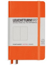 Джобен тефтер Leuchtturm1917 - A6, страници на точки, Orange -1