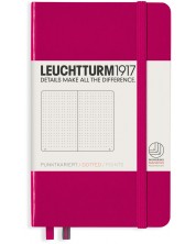 Джобен тефтер Leuchtturm1917 - A6, страници на точки, Berry -1