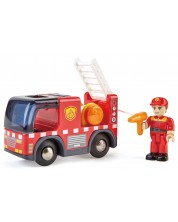 Детска играчка HaPe International - Пожарна кола със сирени