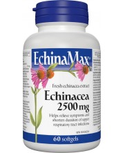 EchinaMax, 2500 mg, 60 софтгел капсули, Webber Naturals
