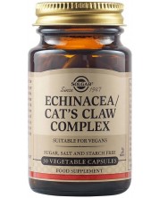 Echinacea & Cat's Claw Complex, 30 растителни капсули, Solgar -1