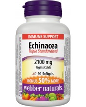 Echinacea, 90 капсули, Webber Naturals