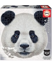 Пъзел Educa от 332 части - Лице на панда -1