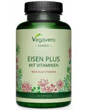Eisen Plus Mit Vitaminen, 120 капсули, Vegavero -1