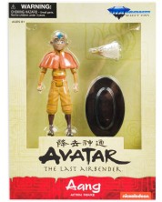 Екшън фигура Diamond Select Animation: Avatar: The Last Airbender - Aang, 17 cm -1