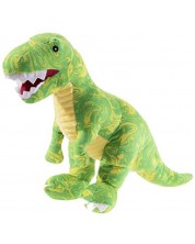 Екологична плюшена играчка Heunec - Зелен динозавър, 43 сm -1