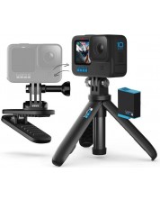 Екшън камера GoPro - HERO 10, Swivel Clip, Battery, Shorty Tripod -1