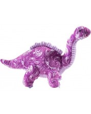 Екологична плюшена играчка Heunec - Лилав динозавър, 43 сm