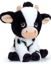 Екологична плюшена играчка Keel Toys Keeleco - Крава, 18 cm -1