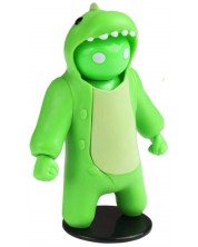Екшън фигура P.M.I. Games: Gang Beasts - Green Dino Kigurumi, 11 cm -1