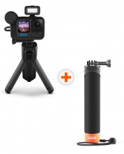 Екшън камера GoPro - HERO 12 Creator + Непотъващ стик GoPro The Handler 003 -1