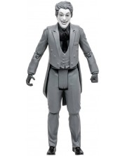 Екшън фигура McFarlane DC Comics: Batman - The Joker '66 (Black & White TV Variant), 15 cm -1