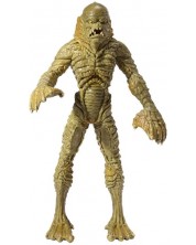 Екшън фигура The Noble Collection Horror: Universal Monsters - Creature from the Black Lagoon (Bendyfigs), 14 cm