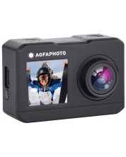 Екшън камера AgfaPhoto - Realimove Dual, 2.7K, 16MPx, черна -1