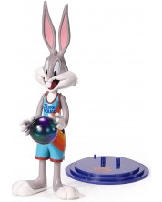 Екшън фигура The Noble Collection Movies: Space Jam 2 - Bugs Bunny (Bendyfigs), 19 cm