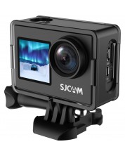 Екшън камера Sjcam - SJ4000 Dual Screen, 4K, 12MPx, черна -1