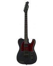 Електрическа китара Harley Benton - TE-20HH SBK, черна -1