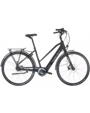Дамски електрически велосипед SPRINT - E-City Como Plus, 28", 480 mm, черен -1