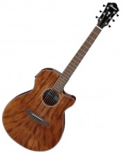 Електро-акустична китара Ibanez - AEG61, Natural Mahogany High Gloss