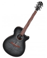 Електро-акустична китара Ibanez - AEG70, Transparent Charcoal Burst High Gloss