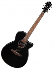Електро-акустична китара Ibanez - AEG50, Black High Gloss -1