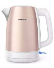 Електрическа кана за вода Philips - HD9350/96, 2200W, 1.7 l, Rose Gold Metallic -1